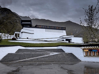 现代展览馆建筑