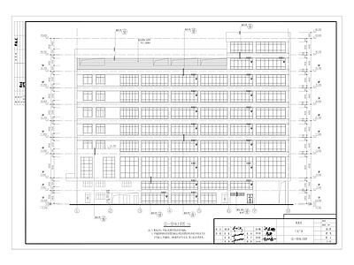 厂房建筑 施工图 工业建筑