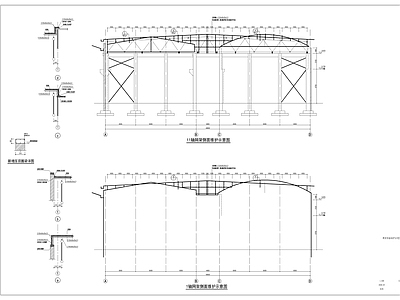 钢结构网架 施工图
