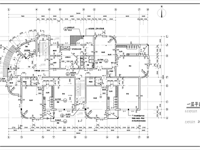 幼儿园建筑 施工图