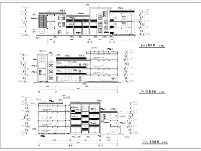 艺术教学楼建筑 施工图