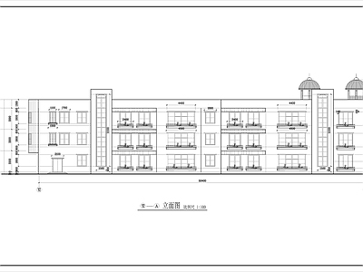 幼儿园建筑 施工图