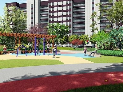 现代千秋公馆 住宅景观