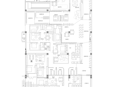 材料展厅平面布置图
