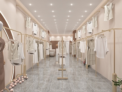 现代女服装店