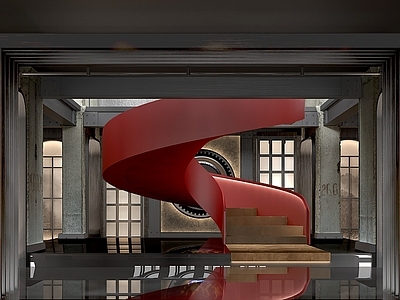 现代公司大堂