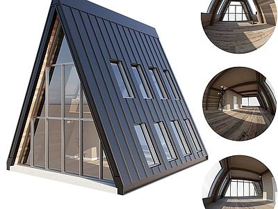 现代森林小屋