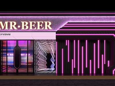酒吧门头