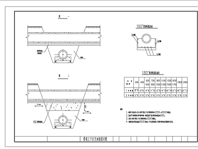 管道上下交叉加固 施工图