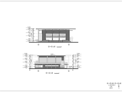 报告厅建筑 施工图