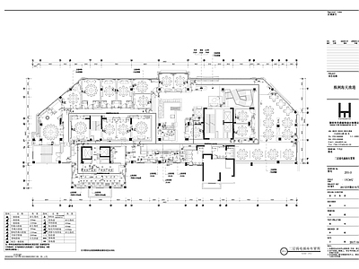 餐厅电气 施工图 建筑电气 电气图