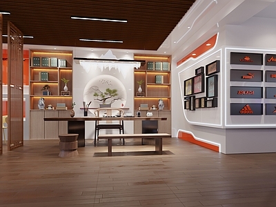 现代广告店 科技展厅店