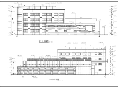 某高校行政楼建筑 施工图