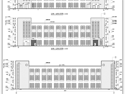轨道交通信号智能产业化厂房建筑 施工图 工业建筑