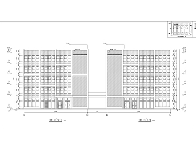 知识科技产业园区创意办公楼建筑 施工图