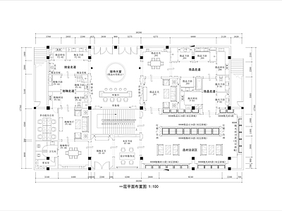 500㎡建材展厅平面布置图