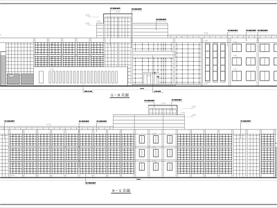 样品展示厅办公楼建筑 施工图
