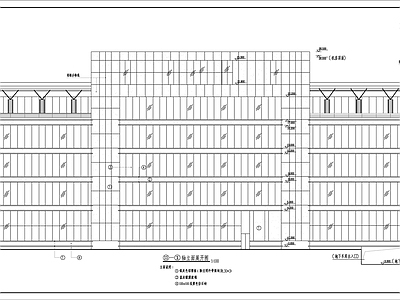 现代办公楼建筑 施工图