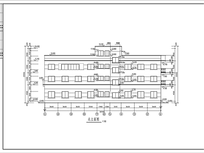 工具公司办公楼建筑 施工图