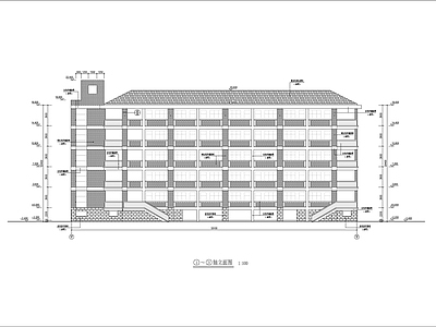 某中学教学楼建筑 施工图