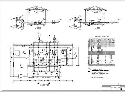 送水泵房工艺 施工图