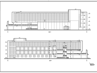 4层厂区办公楼建筑 施工图