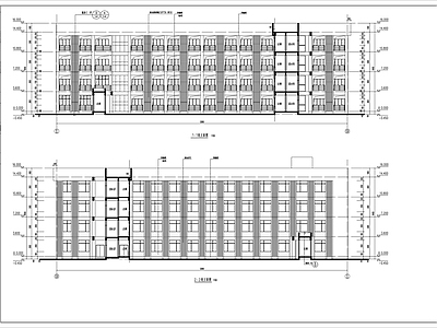 某警局宿舍楼建筑 施工图