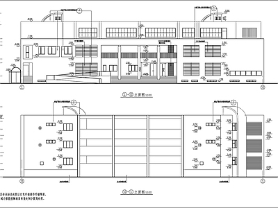 幼儿园建筑 施工图