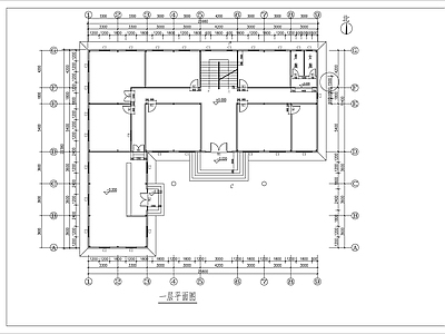 钢构办公楼建筑及结构 施工图