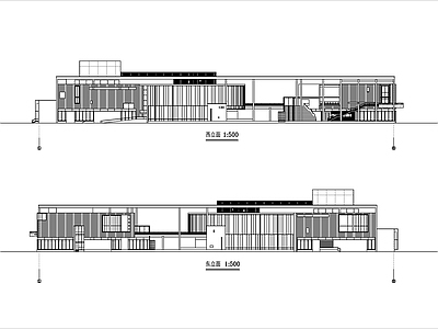 中小型影剧院建筑 施工图 公共建筑