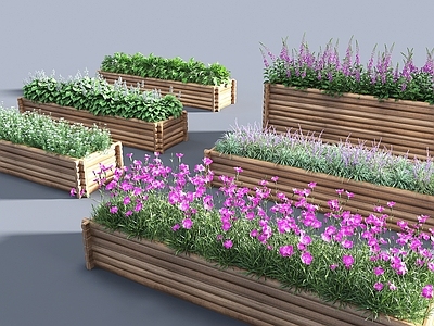 现代花箱 户外花箱 花坛
