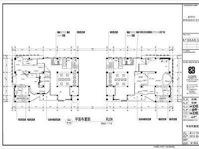 展厅室内装修 施工图