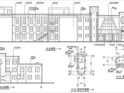 幼儿园建筑 施工图