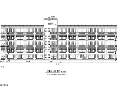 某技术学院教学楼建筑 施工图