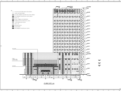 湘潭某高级酒店建筑 施工图