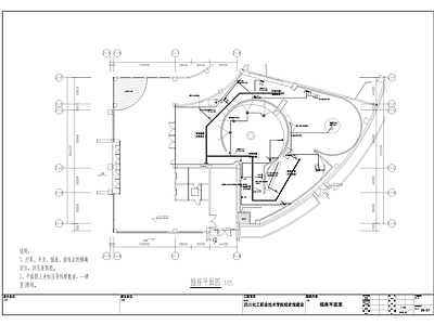 四川化工校史馆强弱电 施工图 建筑电气 电气图