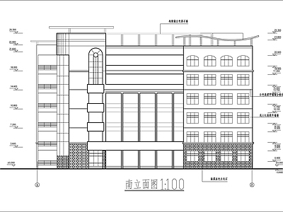 某高中教学楼建筑 施工图