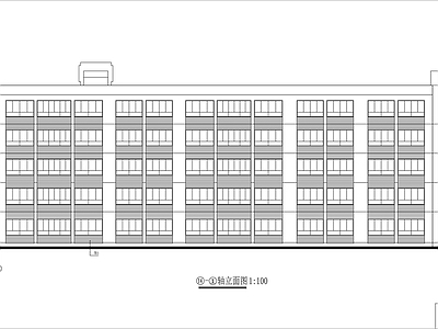 某中学教学实验楼建筑 施工图