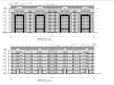 学生公寓建筑 施工图