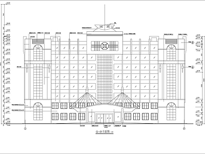 学校综合楼建筑 施工图