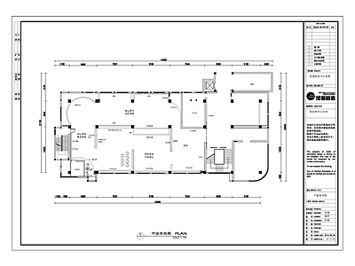 张家港公安局党建馆室内 施工图