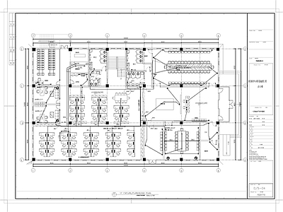 办公楼水电 施工图 建筑电气 电气图