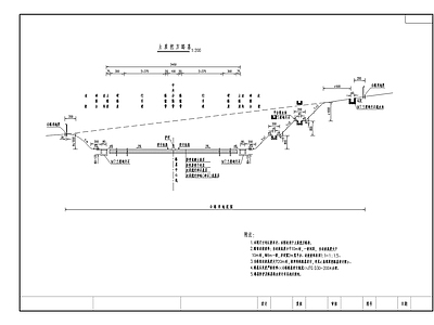 高速公路土质及石质挖填方路基标准横断面 施工图