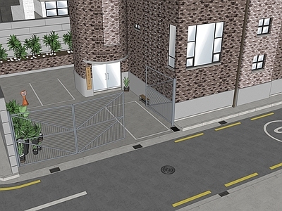 现代城市市政道路