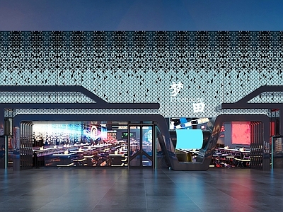 酒吧门头