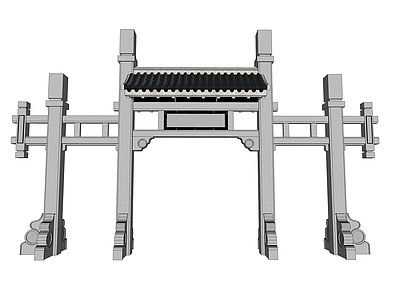 新中式牌坊牌楼