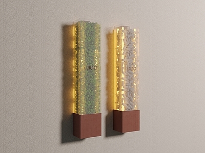 柠檬纸杯灯箱现代网红灯箱 装饰灯