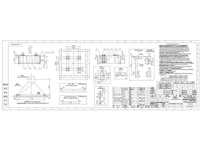 预埋螺栓详图 施工图