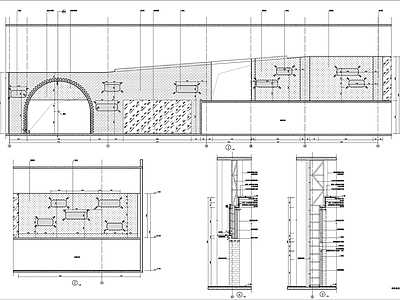 墙面造型详图 施工图