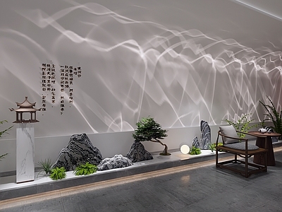 现代水波纹灯 扫墙灯 小品 洗墙灯 装饰灯